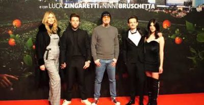 Il Vegetale: indimenticabile red carpet per Fabio Rovazzi