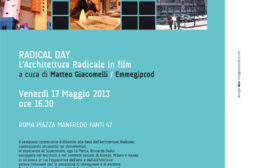 Radical Day: L’architettura Radicale in Film alla Casa dell’Architettura