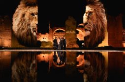 Mufasa: Il re leone, spettacolare video mapping alle terme di Caracalla